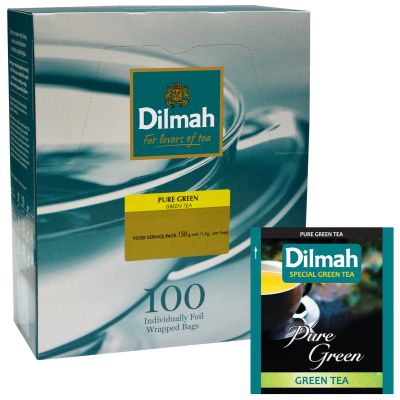 Green tea DILMAH Green s/s envelope, 1.5g x 100 pcs